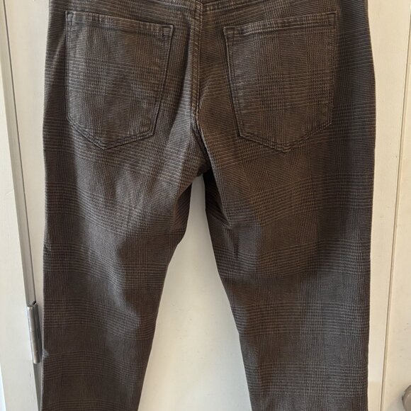 Brown Plaid Jeans Banana Republic - Picture 5 of 5